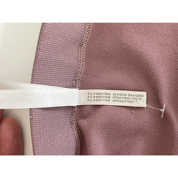 Aritzia Babaton Bodycon Tube Skirt Nylon Stretch Minimalist Pink Size XS/S - Picture 8 of 8